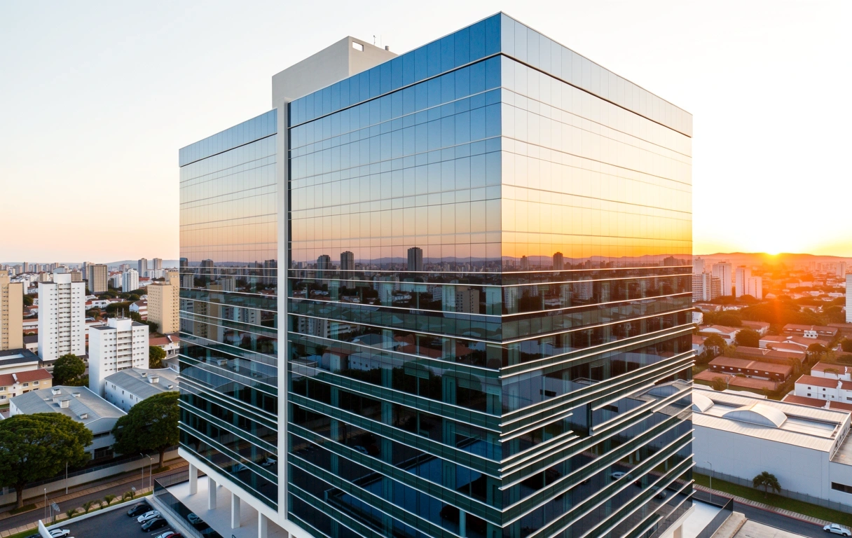 Edifício comercial moderno